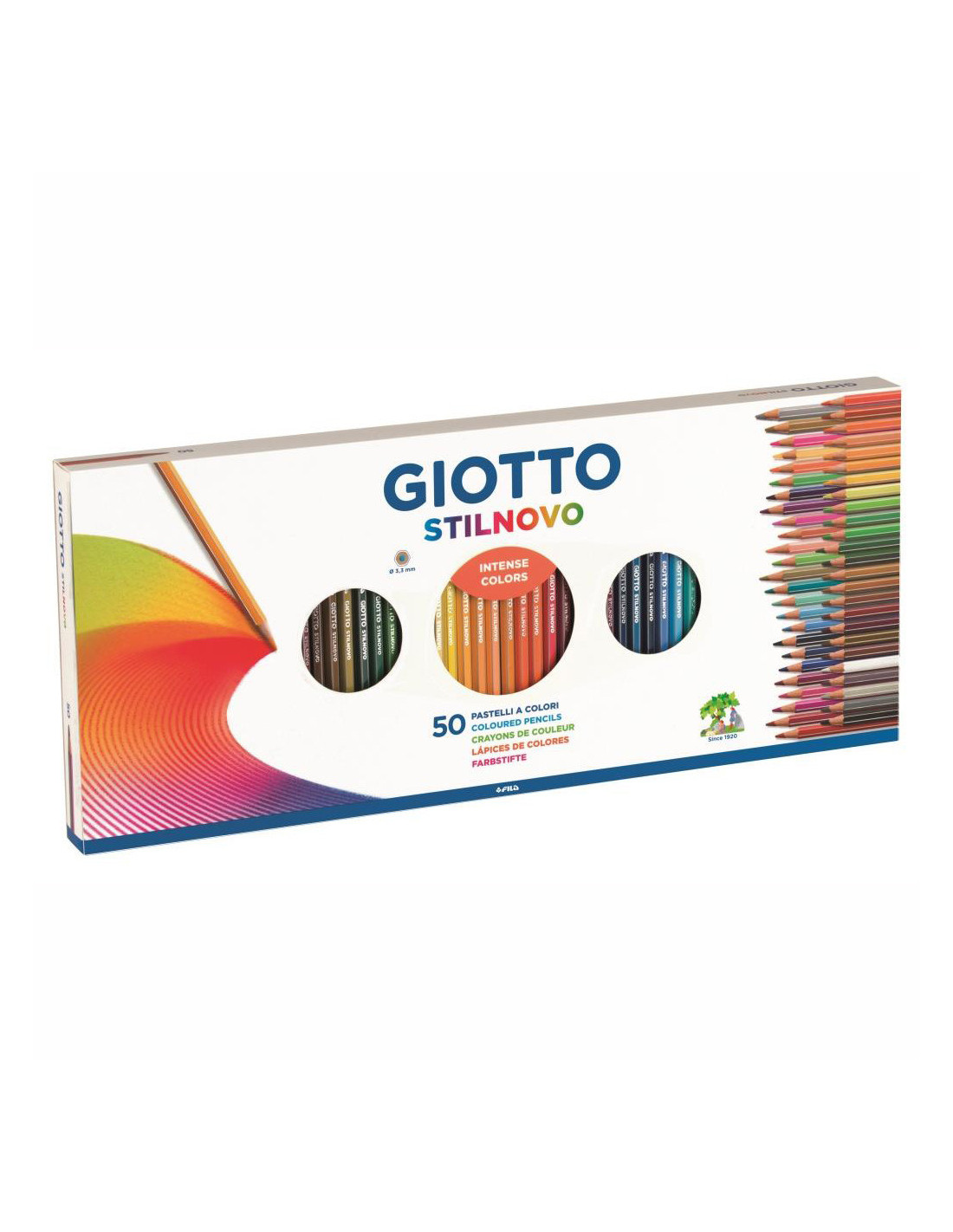 Caja Lapices Giotto Stilnovo Col Dcolon