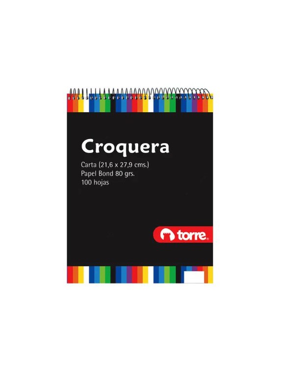 Croquera Torre Imagia Carta 21.6x27.9cm 23120 | DColon