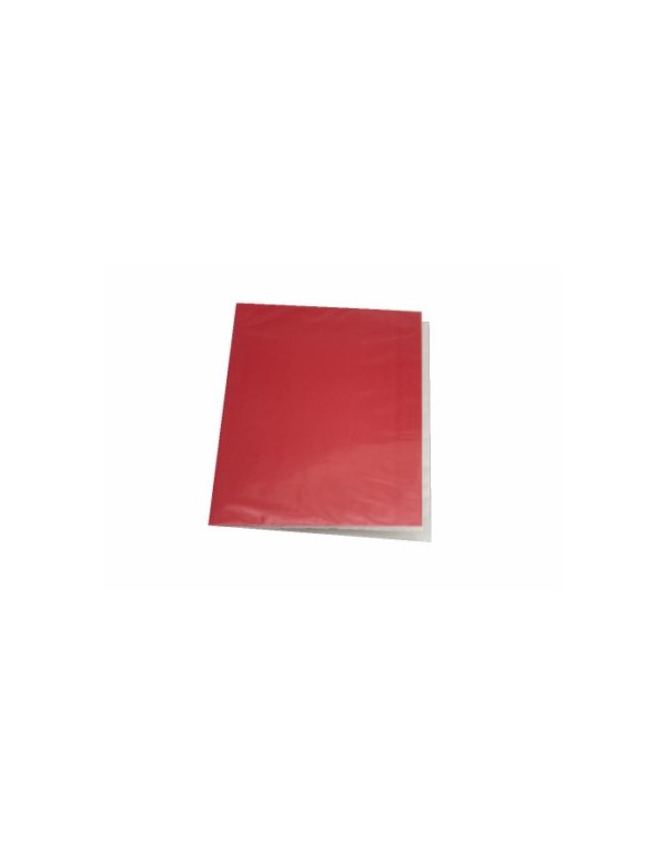 -Carpeta Plastificada Roja | DColon