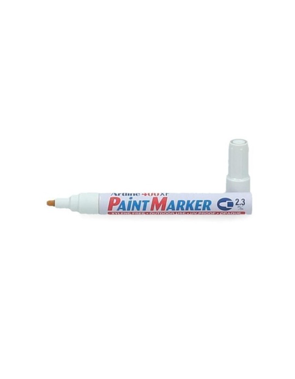 Marcador Tinta Oleo Artline 400 2.3mm Blanco 753006 | DColon