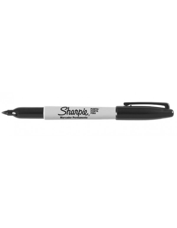 Sharpie Permanente Negro Punta Fina 30001  1812763 | DColon