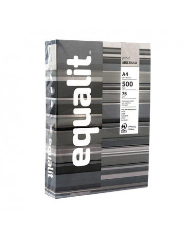 -Resma Fotocopia Equalit A4 21x29.7cm 75g  | DColon