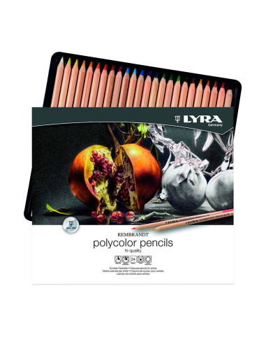 Lapices Lyra Poly Lata 24 Colores 2001240 | DColon