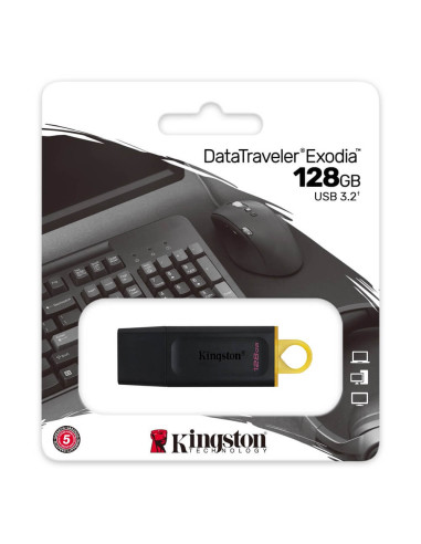 Pendrive 128GB Kingston USB 3.2 Gen 1 Exodia DTX/128G | DColon