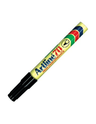 Marcador Perman.Artline 70 Negro Pta/Red. EK-70 | DColon