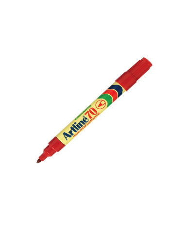 Marcador Perman.Artline 70 Rojo Pta/Red.EK-70 | DColon