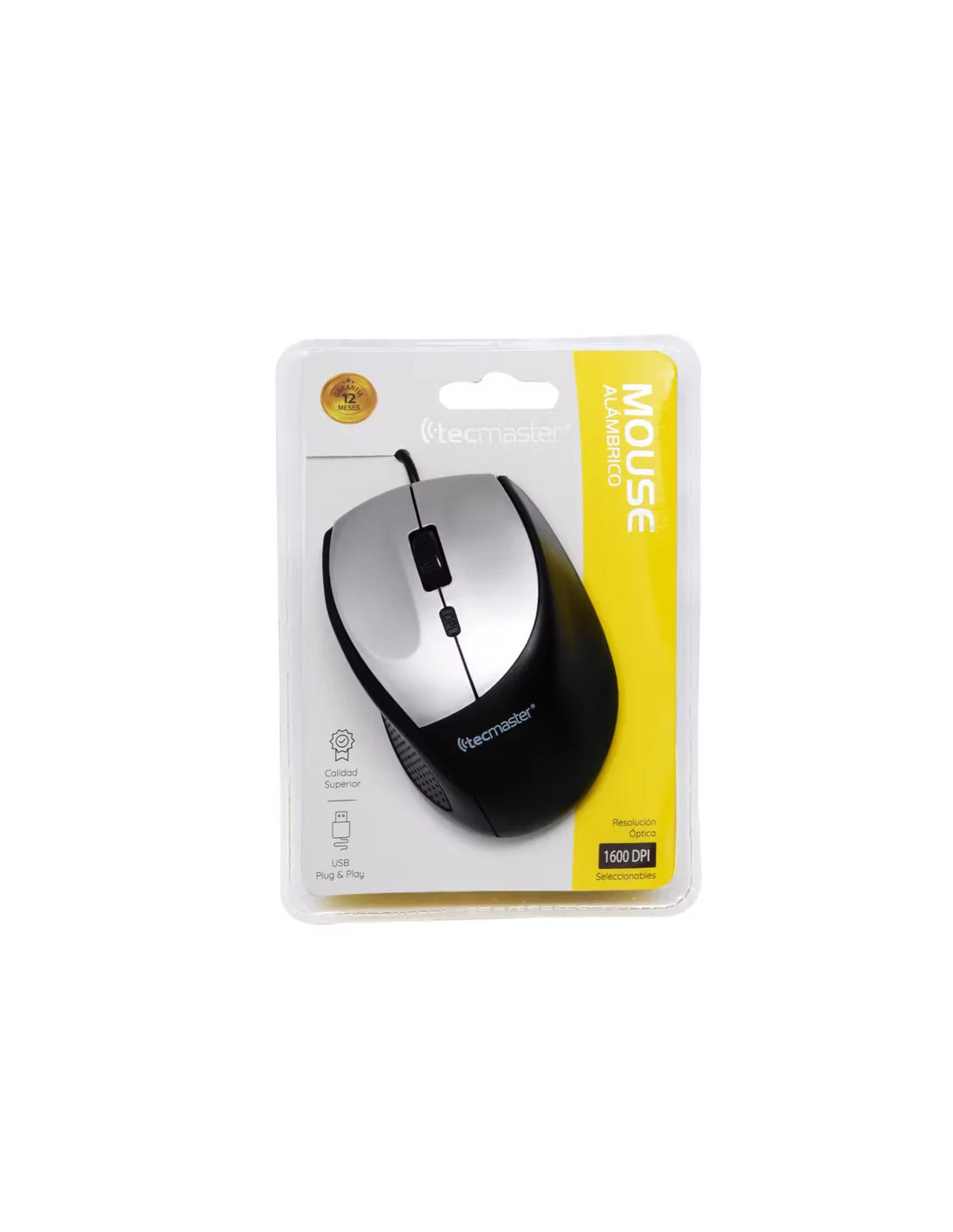 Mouse Tecmaster USB TM-MO360 C/Cable Colores Surtidos | DColon