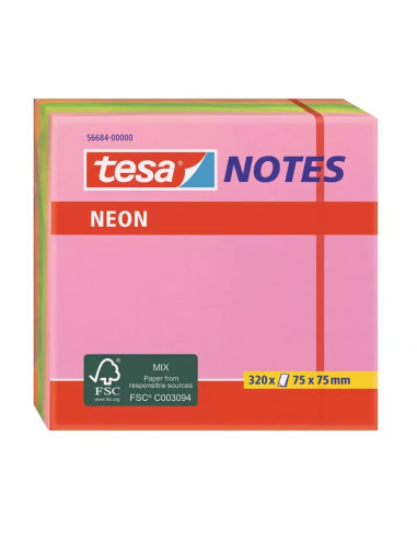 Cubo Tesa Neon 75x75mm 320hjs 56684-00000-01 | DColon